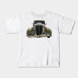 1936 Ford Model 68 Deluxe Coupe Kids T-Shirt